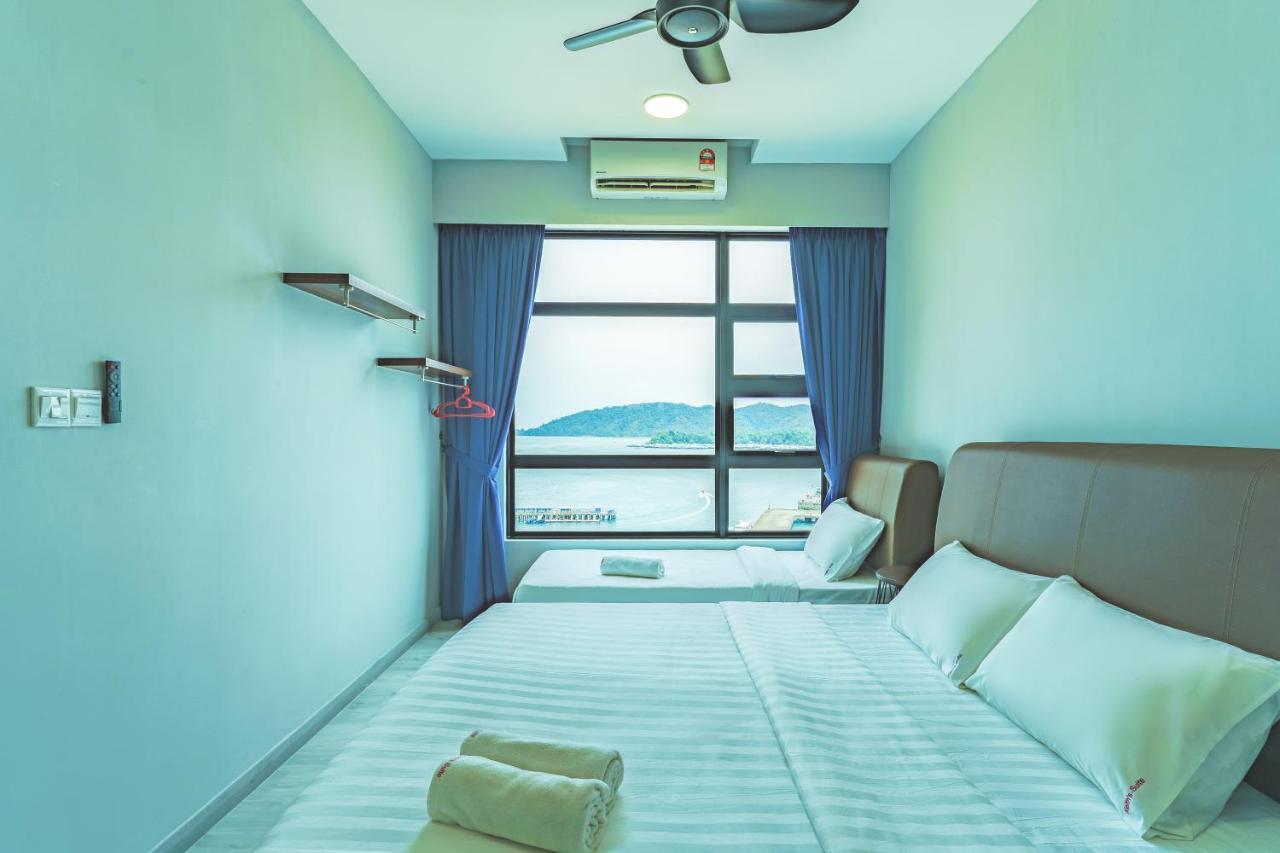 Full Seaview 2R1B Condo For 6Pax In Kota Kinabalu Kültér fotó