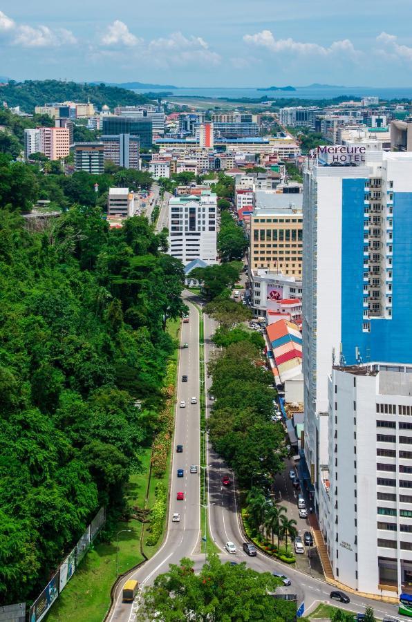 Full Seaview 2R1B Condo For 6Pax In Kota Kinabalu Kültér fotó